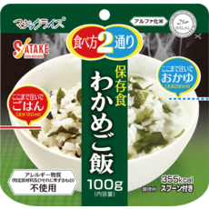 SATAKE 魔法飯 海帶芽飯 保存食 100g 兩吃法, 1個裝