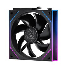 Thermalright TL-M12Q 120mm PC 케이스 팬 2000RPM 높은 공기 흐름 ARGB 데이지 체인 인피니티 미러 조명 1팩 153349