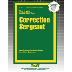 (영문도서) Correction Sergeant Paperback, National Learning Corp, English, 9781799301691
