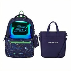 new balance 雙口袋小學生書包組