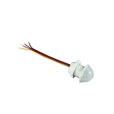 스마트 홈 센서 캐비닛 옷장용 자동 LED 스위치 계단 스트립 조명 5V/12V/24V, Light on only Night, 1pc