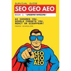 (영문도서)SEO GEO and AEO Survival Guide: AI ignores you Google forgets you React or d... Paperback, Independently Published, English, 9798288587481