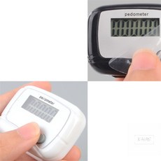 경희의마실 디지털 만보기 걸음수기계, 블랙, 1개