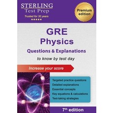 (英文圖書)GRE Physics: Questions & Explanations 平裝版, Sterling Test Prep, 英文