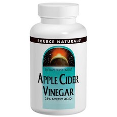 SOURCE NATURALS 蘋果醋錠, 180顆, 1罐