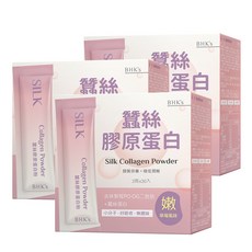 BHK's 蠶絲膠原蛋白粉 草莓風味, 3個, 30份