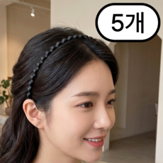 스프링 용수철 귀안아픈 여성 머리띠 세안 헤어밴드