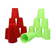 용품 스태킹컵 스포츠 스피드컵쌓기 컵쌓기 스피드컵 59000EA 1EA, 오렌지