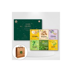 송원 우리차 정성가득 티백 선물세트 S-2호+쇼핑백, 1