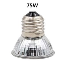 파충류 램프 25/50/75W UVAUVB 3.0 애완동물 열등 전구 거북이 일광욕 UV 전구 양서류 도마뱀 온도 조절기, [03] 75110