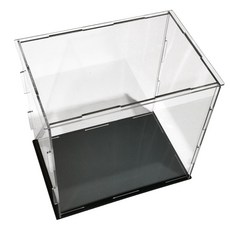 壓克力展示盒 公仔模型展示櫃 防塵罩 臺灣發貨 高20cm/25cm, 1個, 高20CM,長/寬30*20CM
