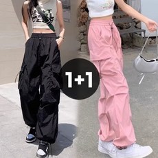 엘바리스 여성 히퍼 바스락 조거팬츠