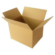 三層A浪牛皮紙箱, 1個