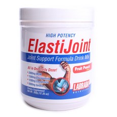 Labrada Nutrition MSM&葡萄糖胺沖泡粉 水果潘趣風味, 果汁飲料, 1個, 350克