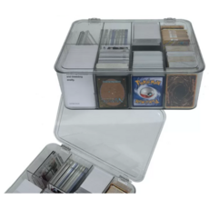 PSA 카드 보관함 등급 보관 스포츠등급 스포츠 상자 케이스, B. 플라스틱 상자 모든 종류의 느슨한 카드를
