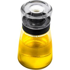 캠핑용 유리 오일병 160ml 휴대용 누수 방지 소스통 피크닉 주방 양념병 공병 올리브유 식초 디스펜서 밀폐 용기, 1 Pack