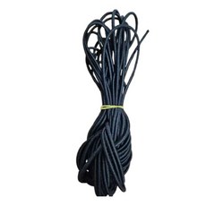 백희네 둥근고무밴드 얇은검정고무줄 2.5mm 헤어고무줄 바지고무줄, 1세트, 2.5mm Black