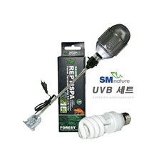 SM 파충류 UVB 세트 [반수생거북용], 1세트