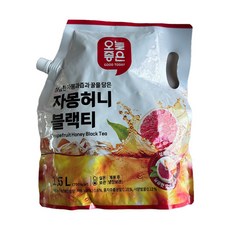 오늘좋은 자몽허니 블랙티 1.5L, 1개
