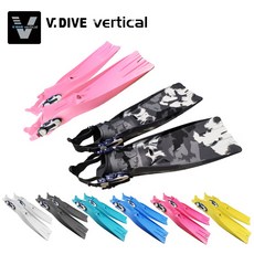 V.DIVE vertical F776 全橡膠蛙鞋 彈簧扣設計 潛水浮潛適用, 彈簧扣式F776P18梅子粉(M)