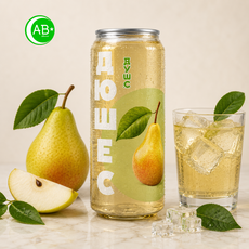 Dyushes Pear Soft Drink 듀셰스 배 탄산음료, 15개, 500ml