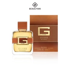 GUESS ICONIC 鎏金典藏男性淡香精 100ml, 1個