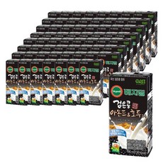 베지밀 검은콩 아몬드와 호두 190ml 64팩, 64개