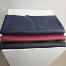 리하MALL 사방스판 인조가죽 PU원단 바지 가죽공예 천원단 가죽천, 네이비