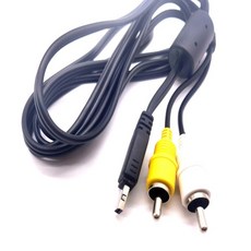 카시오 Z1080 EX-F1 디지털 카메라용 교체용 A/V 오디오 RCA 12핀 케이블 코드 5ft 1개, 한개옵션0
