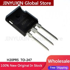 고출력 요리 IGBT 튜브 IC 칩 H20PR5 40A1350V 인라인 TO 247 주식 5 50, 5pcs H20PR5