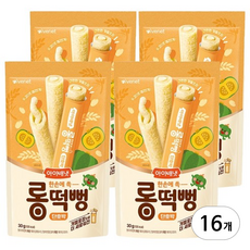 아이배냇 롱떡뻥 단호박, 16개, 30g, 단호박맛
