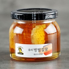 유리병 벌집꿀 180gx1, 1개, 180g