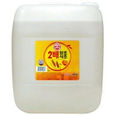 오뚜기 2배 양조식초, 18L, 5개
