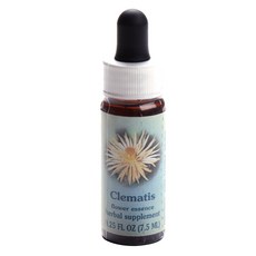 Flower Essence Services 鐵線蓮花精, 7.5ml, 1瓶