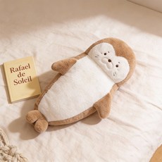 Pogeuni 귀요미 쇼파쿠션 인형 베개 바디필로우 등 받이 쿠션, 물범