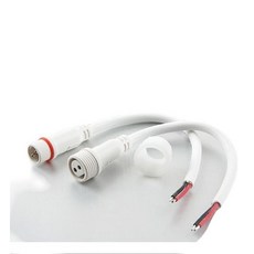 DC 전원 케이블 2선 연결 White