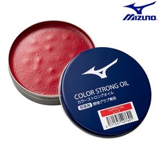 미즈노 글러브오일 칼라오일크림 가죽글러브 관리제 5컬러, 레드, 1개