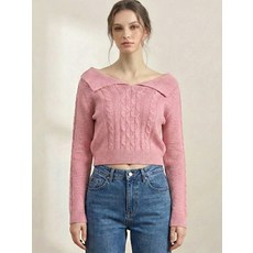 레코브 오프숄더 카라 니트LC41C4KN009X2334722