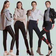 피트인 4종세트 하이웨스트 소프트웜 레깅스팬츠