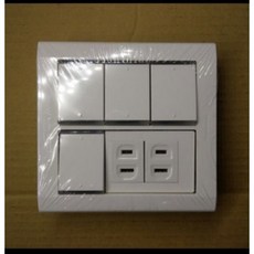 國際星光系列 2聯4開2插, 1個