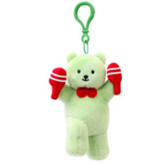 젤리베어 응원도구 코스튬 가방고리, 12cm, 아보, 1개
