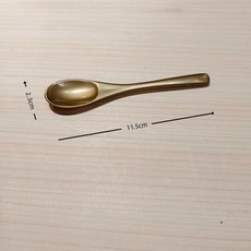 차완무시 그릇 가정식 계란찜 레스토랑 도자기 찜기 푸딩, 1개, 옐로우 얇은 숟가락