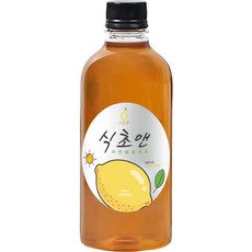 스윗쿡 식초앤 천연 자연 발효 레몬식초 수제100%, 1개, 500ml