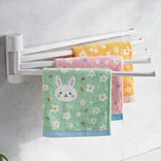 에이트몰 4단건조 주방 행주 걸이, 1개, 화이트