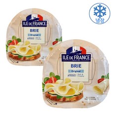 일드 프랑스 브리 슬라이스 치즈, 2개, 150g