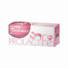 PROLACT Fe 狗狗專用安補錠 寵物營養補充品 鐵質補充 改善體質, 1個, 血液循環, 60份