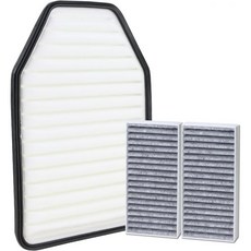 CA10348 엔진 공기 필터 및 CF11777 캐빈 키트 2011-2017년 지프 랭글러 2018년 JK 3.6L V6 호환 교체용 53034018AD 55111302AA U