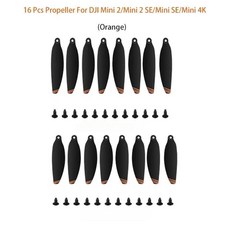 프로펠러 프로프 미니 드론용 경량 윙 팬 예비 드론 수리 부품, 1개, 2. 16 Pcs Orange