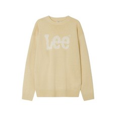 리 LEE 빅 트위치 로고 니트 버터 177797