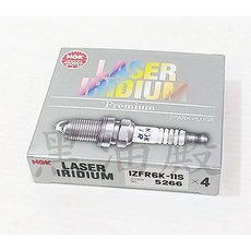 NGK LASER IRIDIUM 火星塞 IFR6K-11S (4顆), 1個